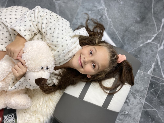 367 Melanie Szlafrok Dziecięcy Forex - ecru