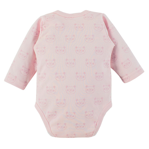 Big Bear Body rozpinane z długim rękawem Eevi - różowy