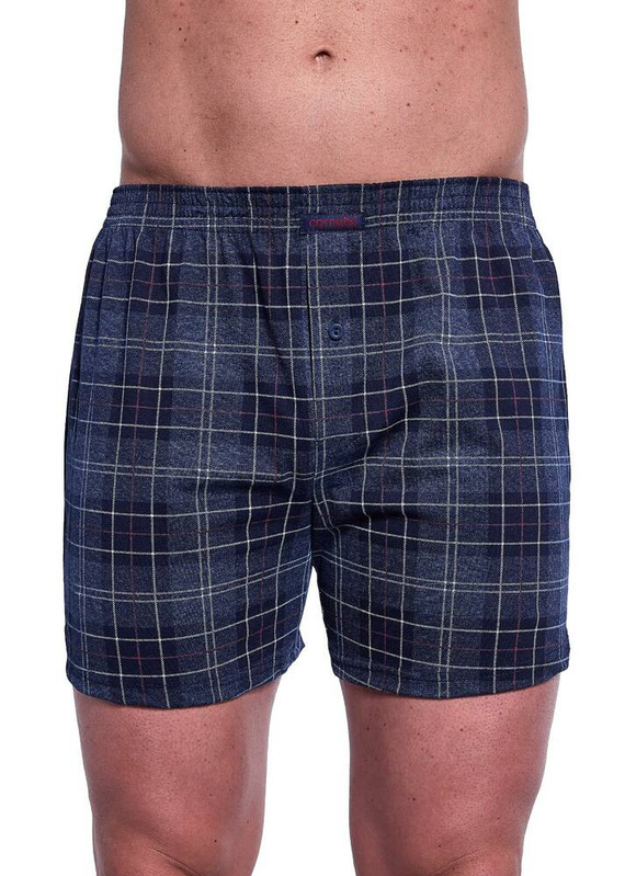 002/307 008/307 Comfort Bokserki męskie Cornette grafitowy