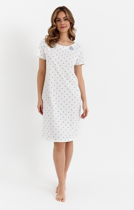 479 Koszula Nocna Cana - ecru