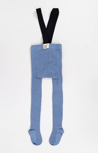 RAB-0047C Rajstopy chłopięce z szelkami Yo!  mix kolorów 