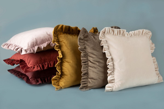 Velvet 25 Poszewka dekoracyjna Eurofirany - ciemnomiętowy