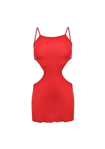 Linda Halka Damska DKaren - czerwony