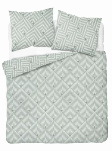 5491 B Pościel satynowa Detexpol Satin Stories mietowy | 100% bawełna, splot satynowy, zamek, opakowanie prezentowe