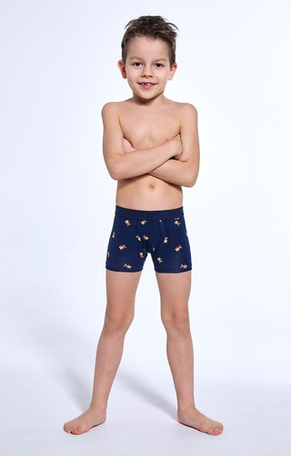 701/147, 700/147 Bears Bokserki Kids Boy Cornette granatowy