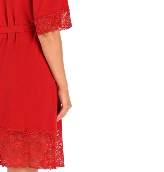 2901 Gloria Szlafrok damski Teyli - czerwony
