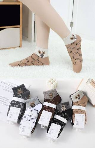 7015 Zakostki damskie Wik mix kolor