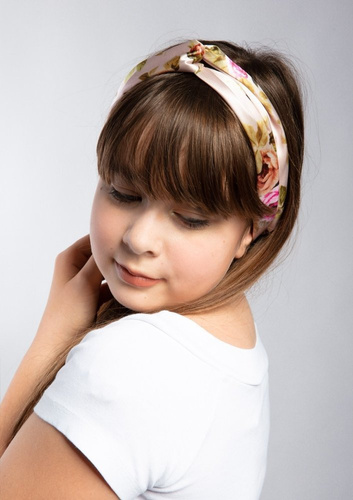 Opaska Flowers DKaren 08 czarny