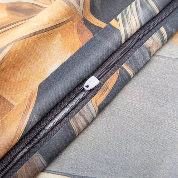 12402 Pościel satynowa liście Darymex satynlove premium