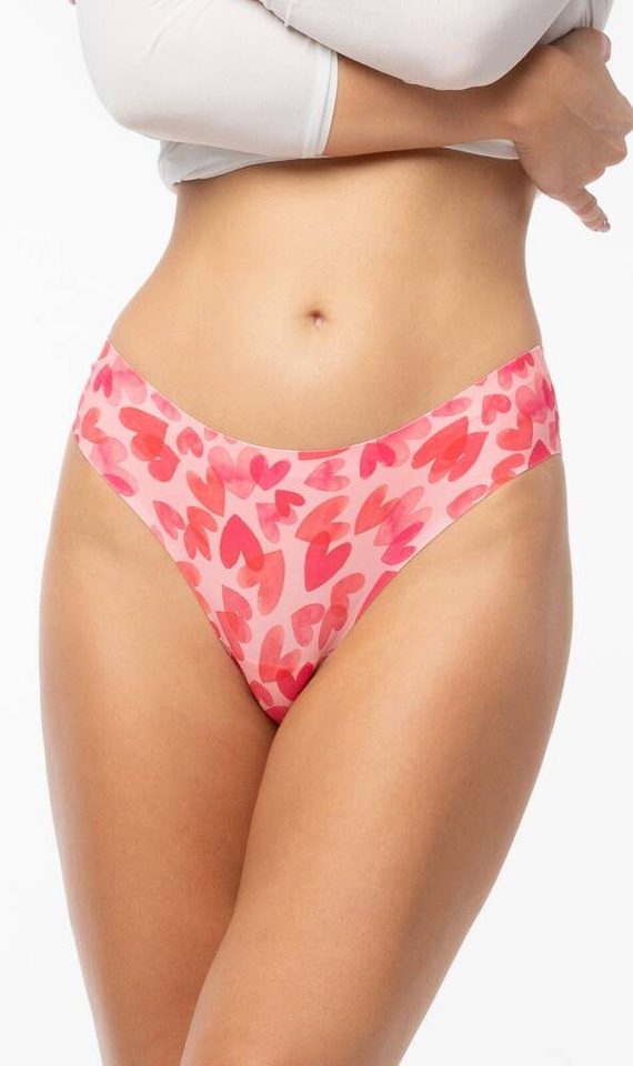 Love Vibes Simple Brasil Figi damskie Julimex -czerwony