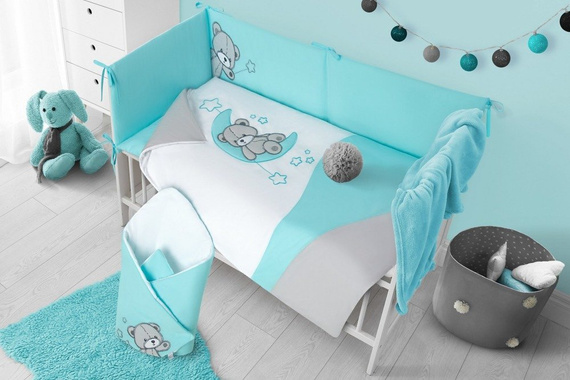 Pościel 3-częściowa "TEDDY BEAR" Belisima różowa