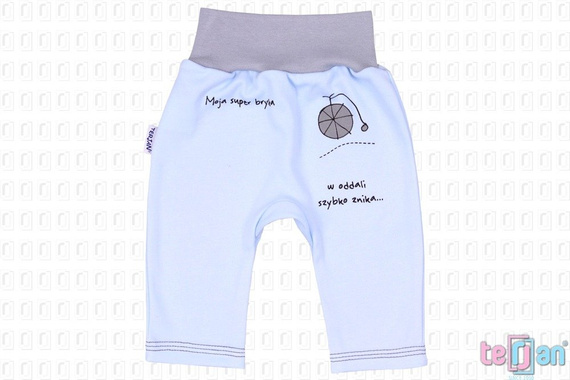 Spodenki bawełniane "BIKE" żółty