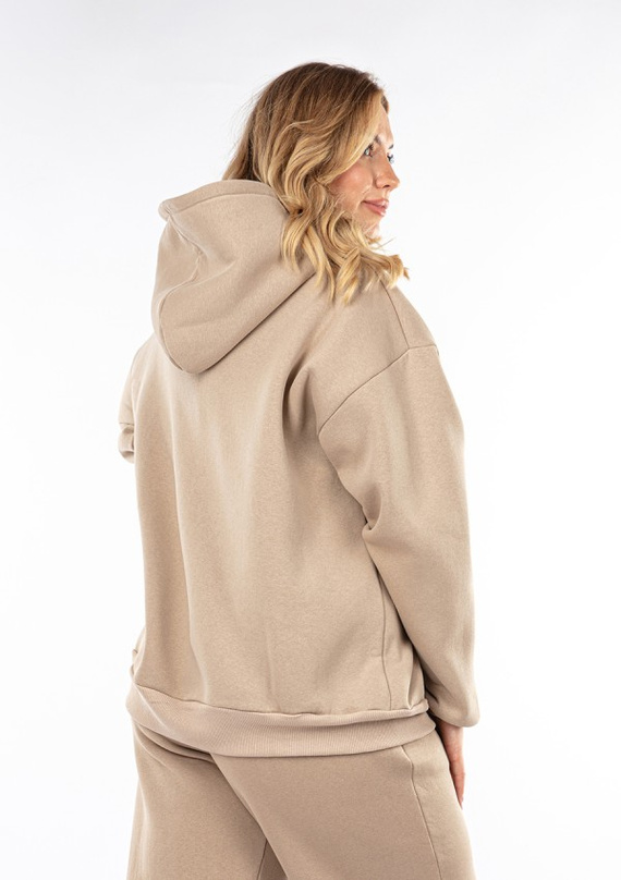 DK-K-B9-H1 Bluza dresowa Dkaren -cappuccino