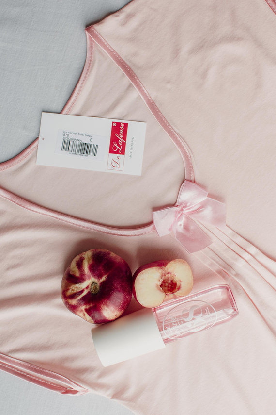 870 Visa Koszula nocna De Lafense - brzoskwinia