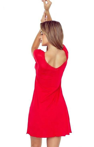 Anika Koszulka Nocna Eldar- czerwony