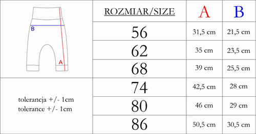 215016 Eddy Spodnie niemowlęce Nicol