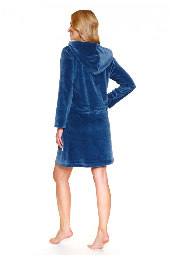 1008 Szlafrok damski Doctor Nap - deep blue
