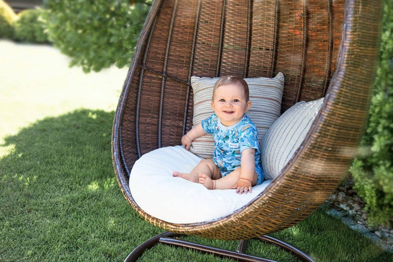 Nature Rampers chłopięcy Ewa Klucze - druk niebieski