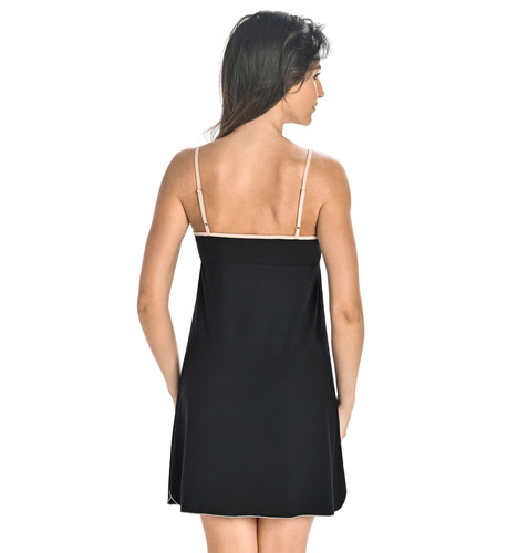 5801 Tessa Koszula nocna bambusowa Teyli - czarny