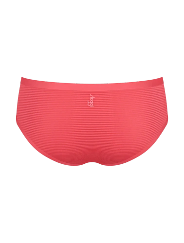 sloggi ZERO Feel Air Hipster – bezszwowe figi niewidoczne flamingo