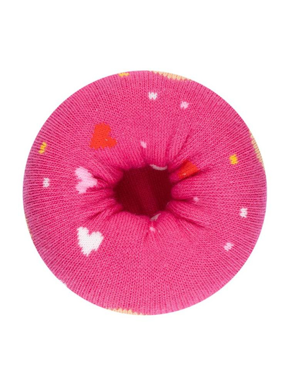 Donut Give Up! Skarpety Damskie Soxo - fuchsia
