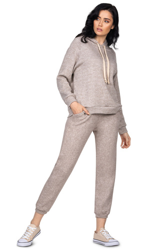 Scarlet S01 Spodnie dresowe damskie Mona beige