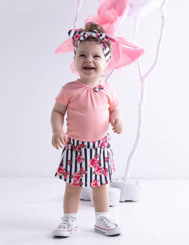 184173 Spódniczka bawełniana "Nana" Nicol - paski