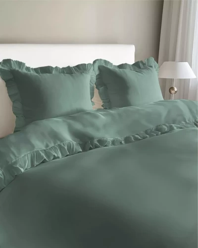 Pure 23 Pościel bawełniana jednobarwna Detexpol miętowy