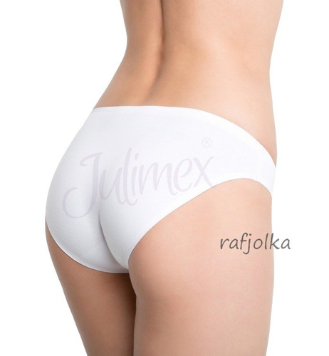Figi Hi Cut Panty Cotton- biały