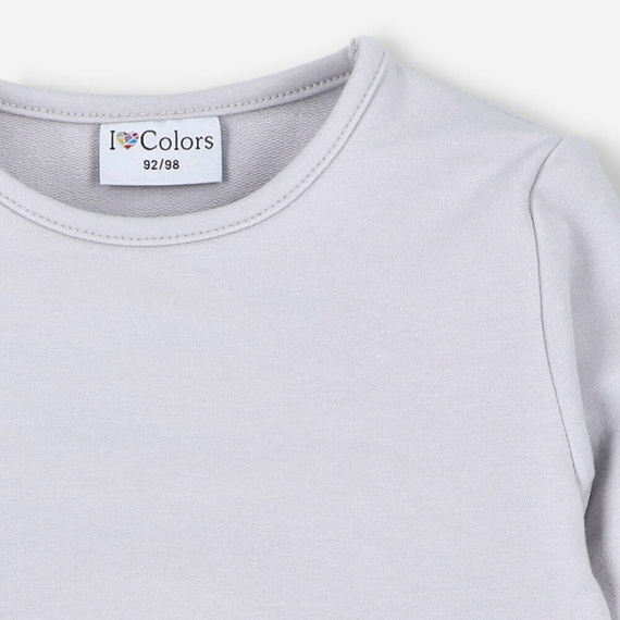 ILC-0017/JSZ Bluza dresowa I love Colors - szary