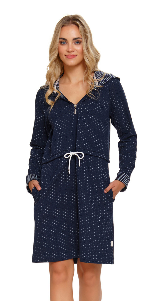 5241 Szlafrok damski Doctor Nap - navy blue