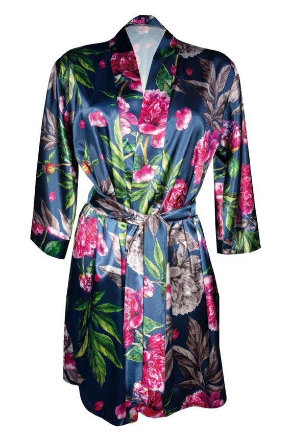 DK-P Flowers Podomka damska DKaren - granat 001