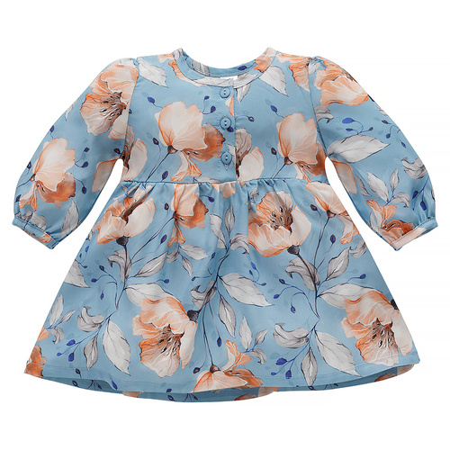 Imagine Sukienka z długim rękawem Pinokio - niebieski