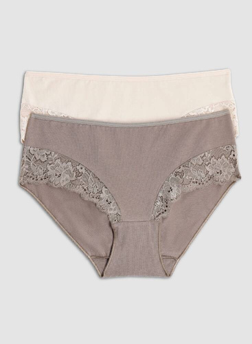 GD173 Figi Damskie Cotonella mix kolor