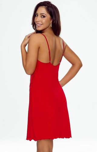 Lizzi Koszulka Nocna Eldar- czerwony