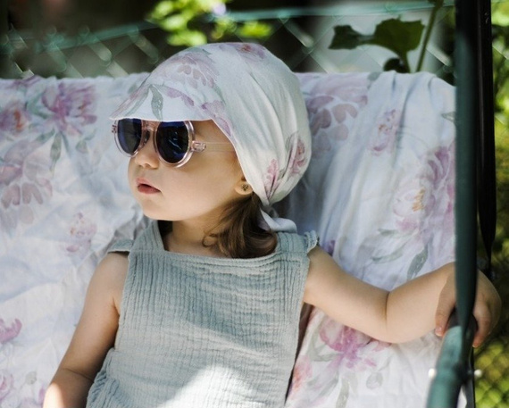 Chustka z daszkiem 100% Bamboo Mikrokosmos- Makaszka