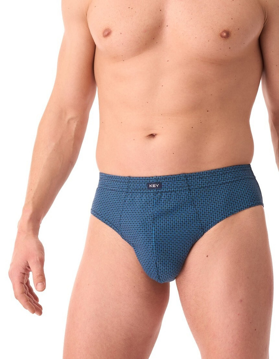 MPC 946 Slipy męskie Key - zielony-granatowy