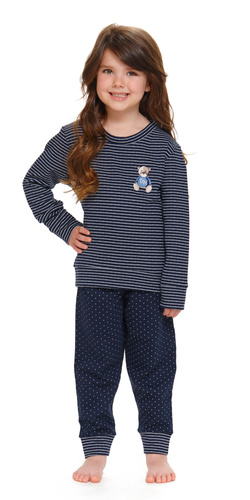 5255 Piżama dziecięca Unisex Doctor Nap - navy blue