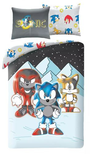 Pościel Halantex Sonic 140x200 kolorowa z poszewką 70x90