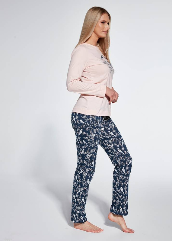 Cornette 768/363 Birdie Piżama damska -różowy