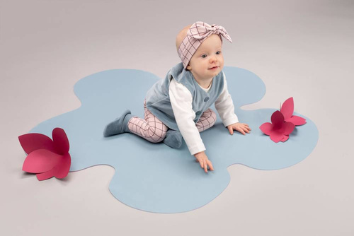 Romantic Kamizelka na guziki Pinokio - niebieski