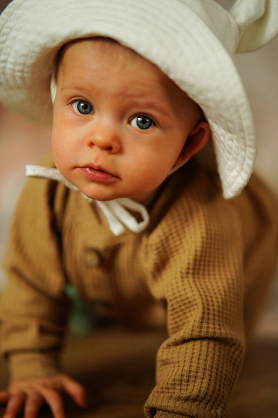 11249C "Natural Waffel" Bluza Makoma camel