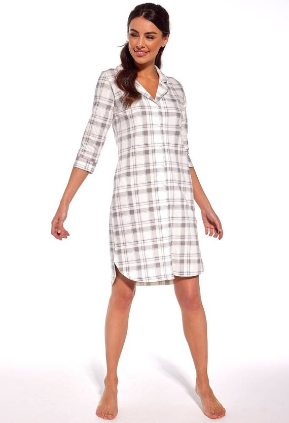 484/287 Erica Koszula nocna Cornette ecru