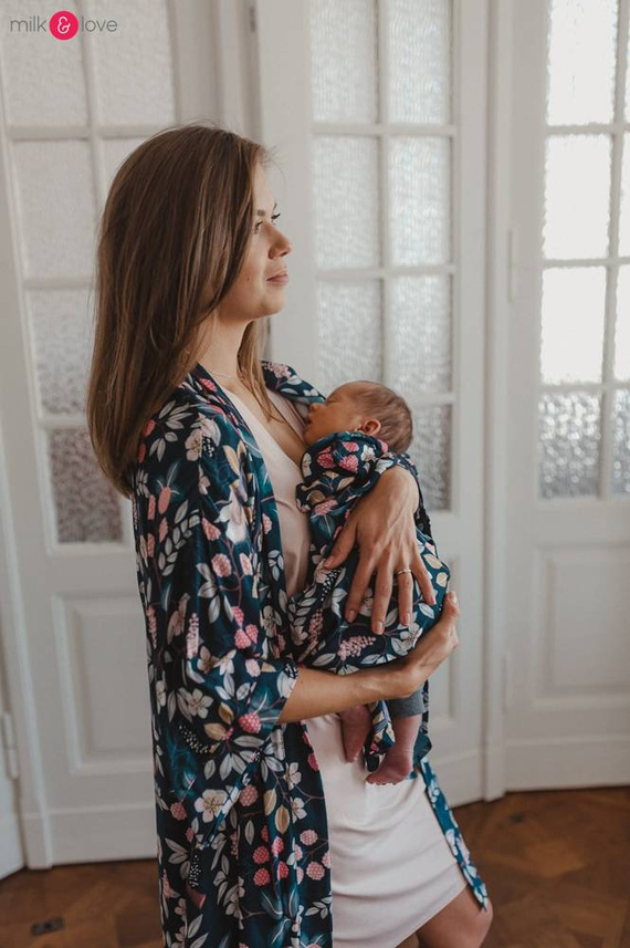 Forest Szlafrok bambusowy Milk&Love 