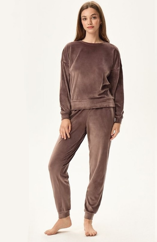 41892 Fain Piżama Damska Henderson - mocca