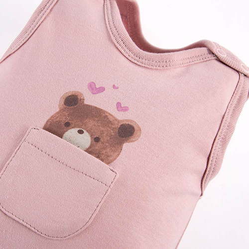 Hearts & Bears Śpiochy niemowlęce Eevi- różowy