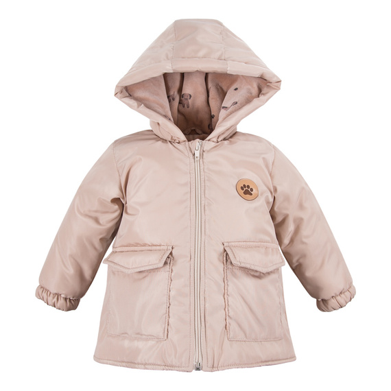 Puppy Playtime Kurtka zimowa Eevi - beżowa