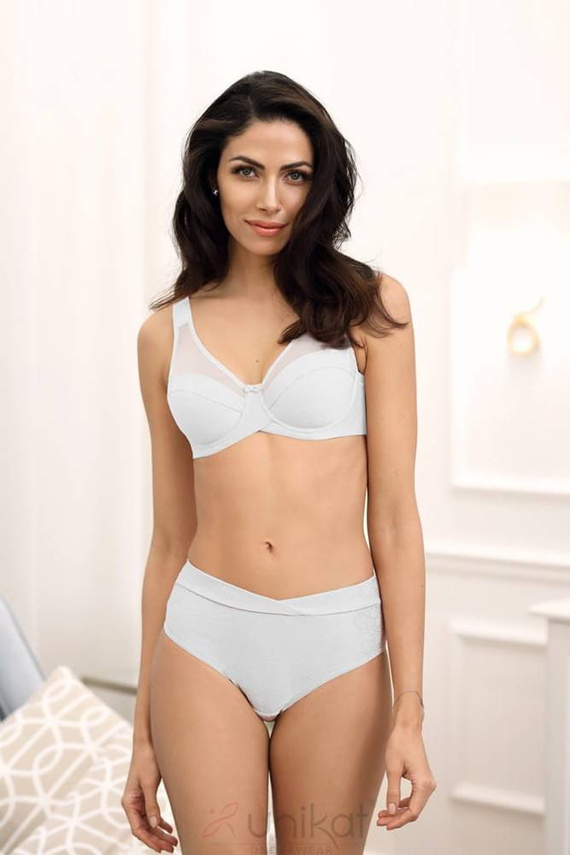 Liza biustonosz miękki soft Unikat biały