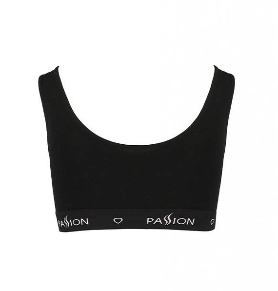PS004 Top Biustonosz miękki Passion czarny