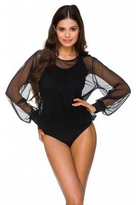 232 Body damskie Lupoline- czarny